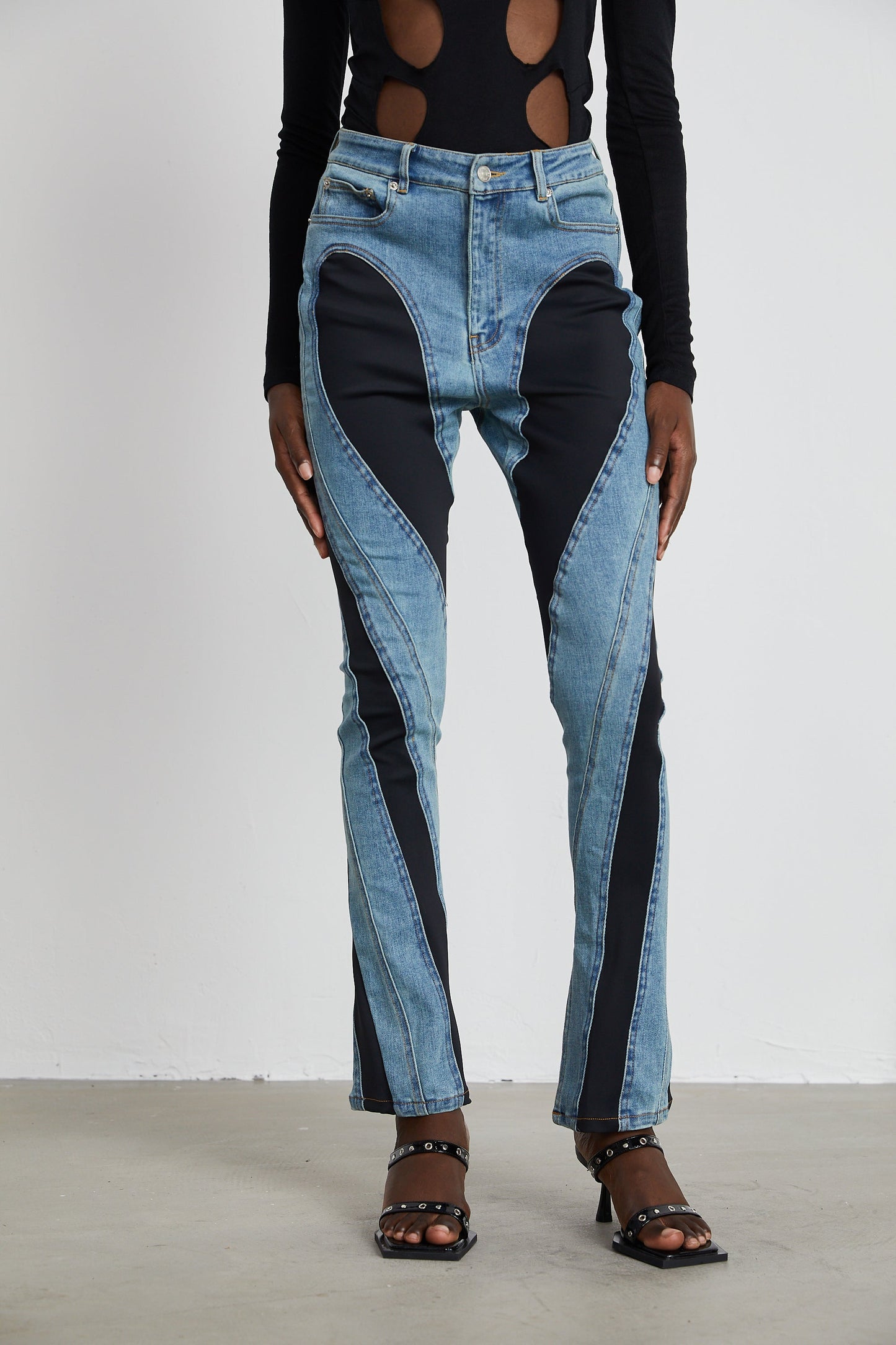 Zafrina Spiral Kot Pantolon
