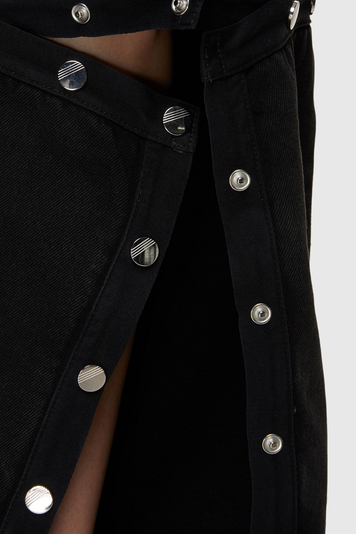 Luisa Düğme Detaylı Kot Pantolon