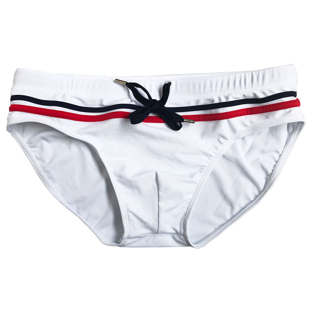 Chez Boys dar erkek slip mayo