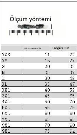 Köpekler İçin 2 Adet Soğuk Geçirmez Ceket
