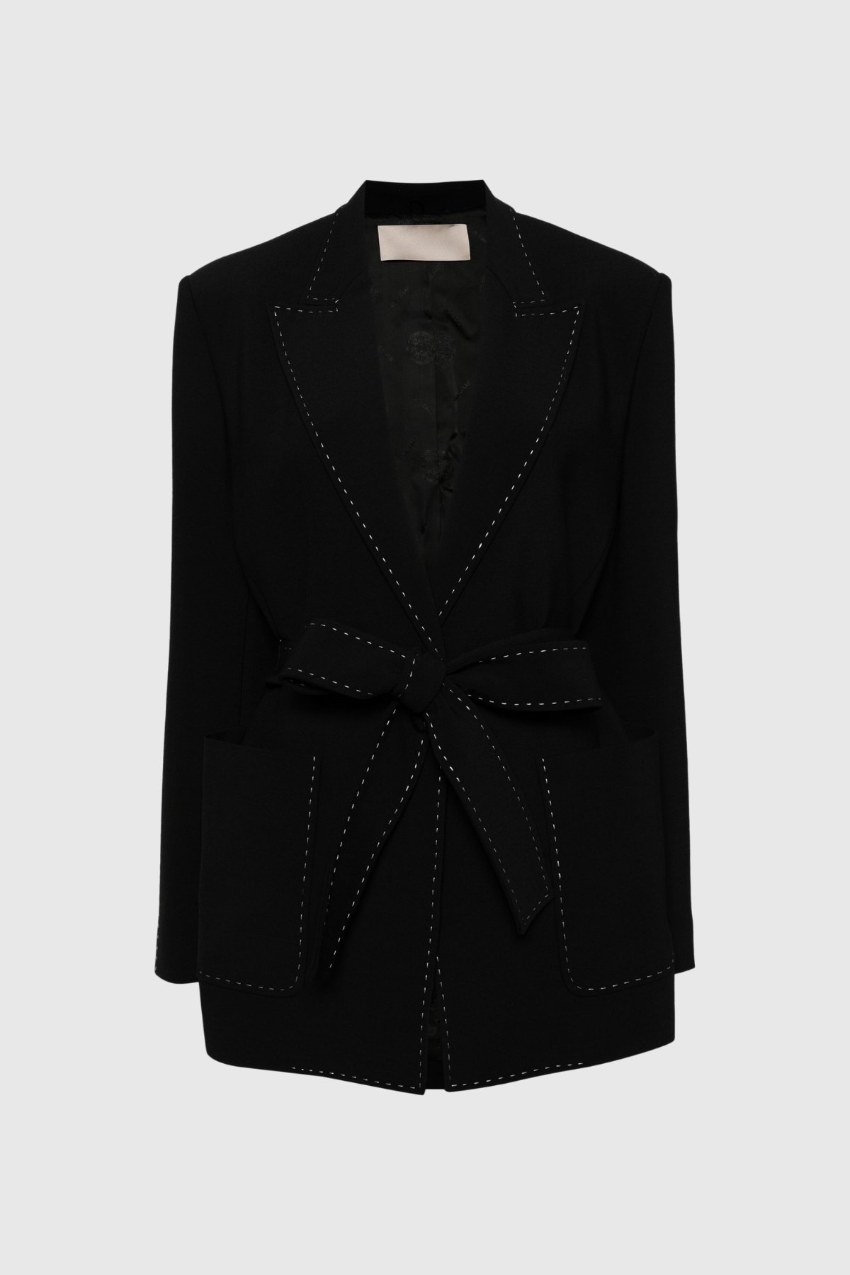 Adalira Derin Dekolteli Bağlamalı Pantolon Takımı