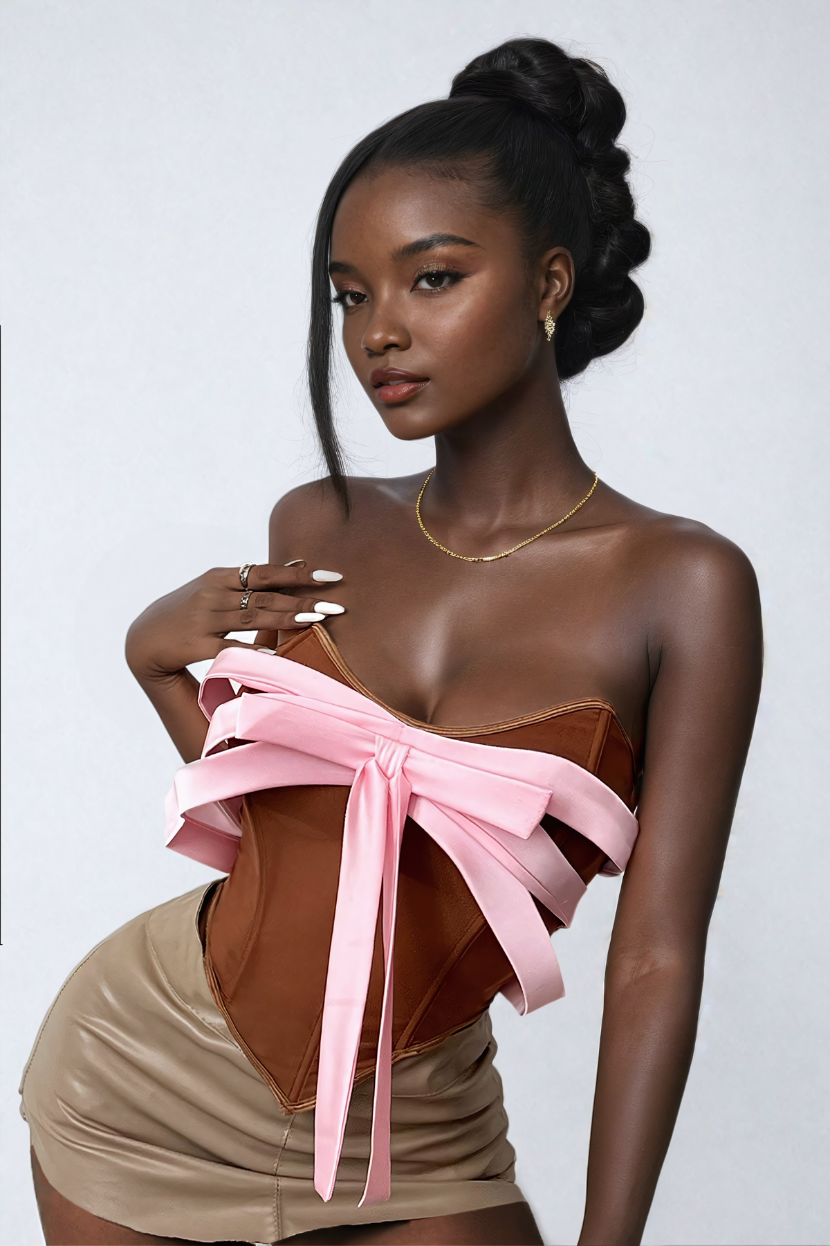 Fiyonk Detaylı Deconstruct Üst