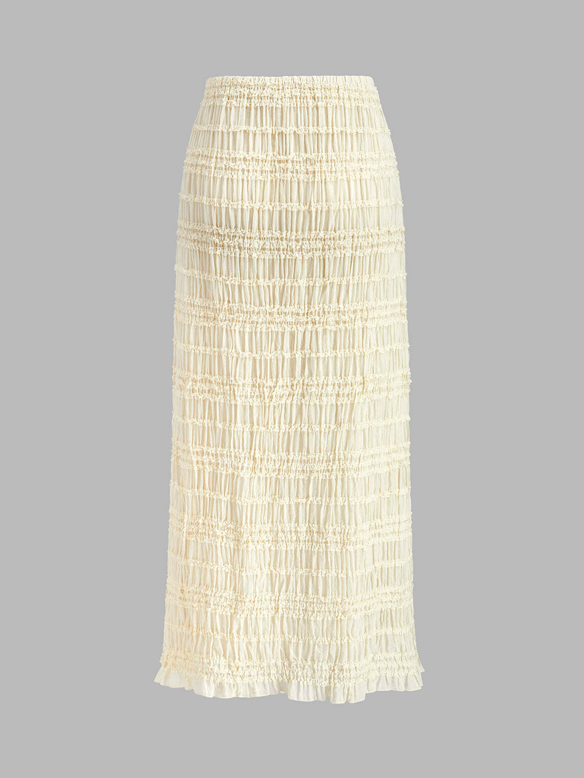 Bloom Fırfırlı Crop Top Etek Takımı