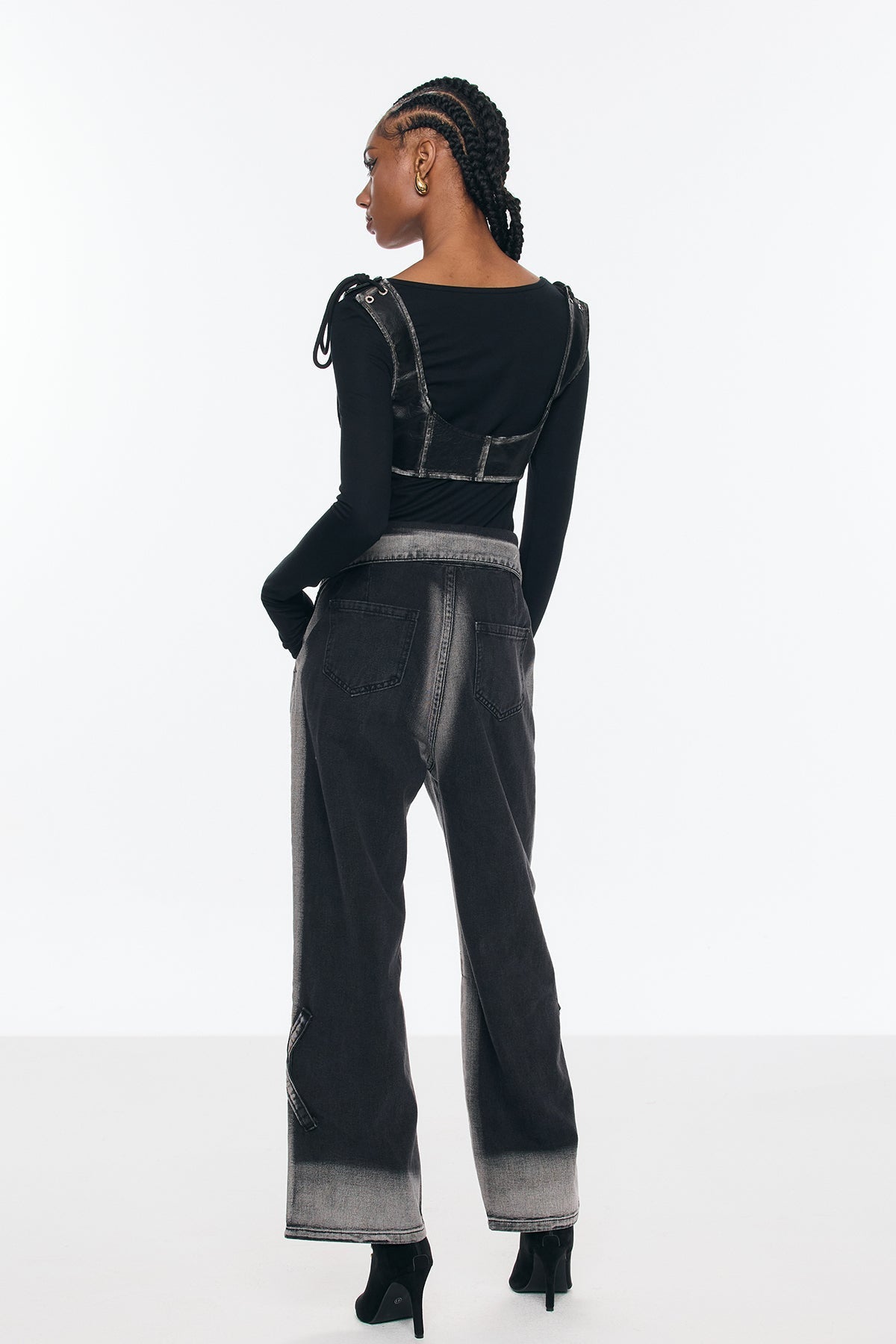 Heaven Bağcıklı İki Parçalı Bodysuit