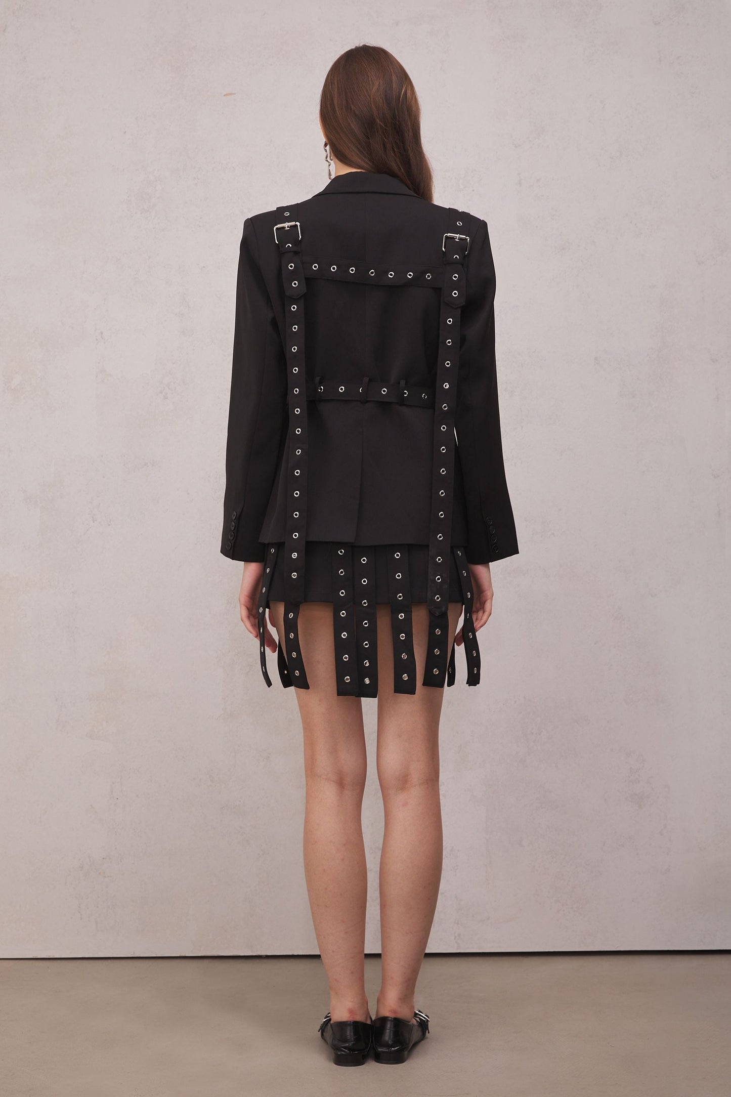 Blake Belt Embellished Blazer