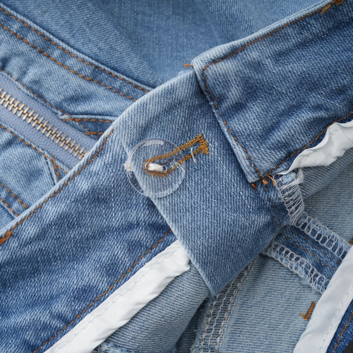 Cosmic Wave Denim Fırfırlı Etek