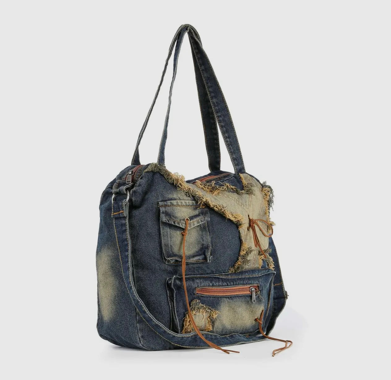 Masquerade Denim Omuz Çanta
