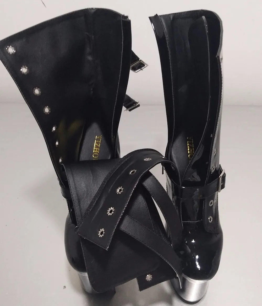 Venus In Black Platform Ayakkabı