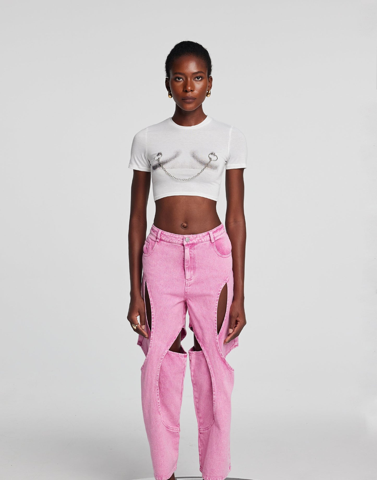 Lyric Hollow Pembe Pantolon