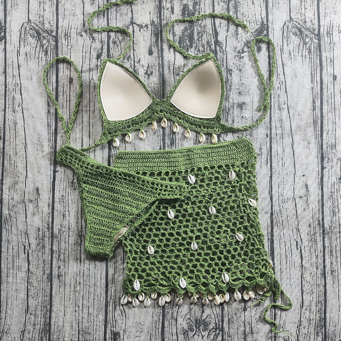 Skin Dive Örgü Bikini