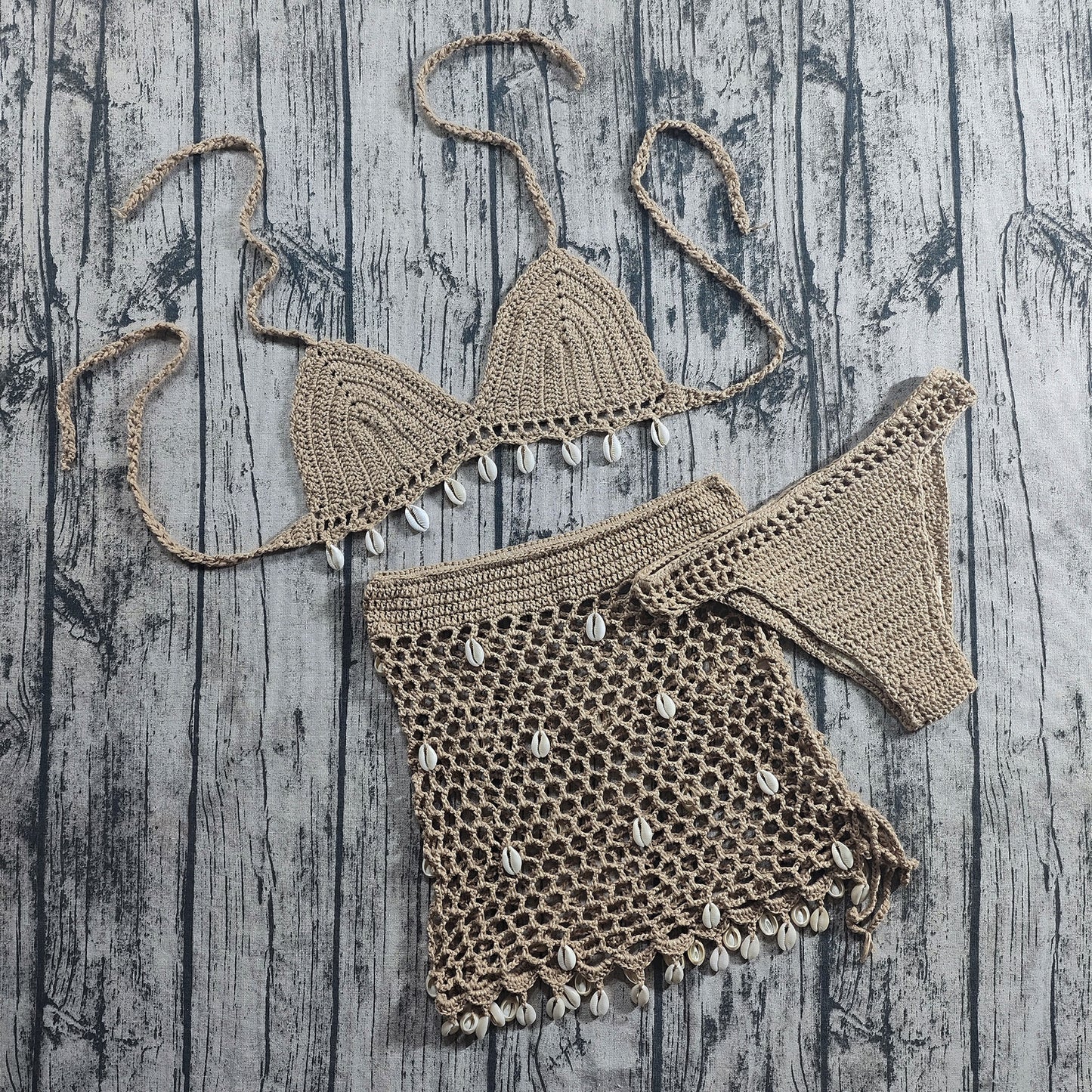 Skin Dive Örgü Bikini