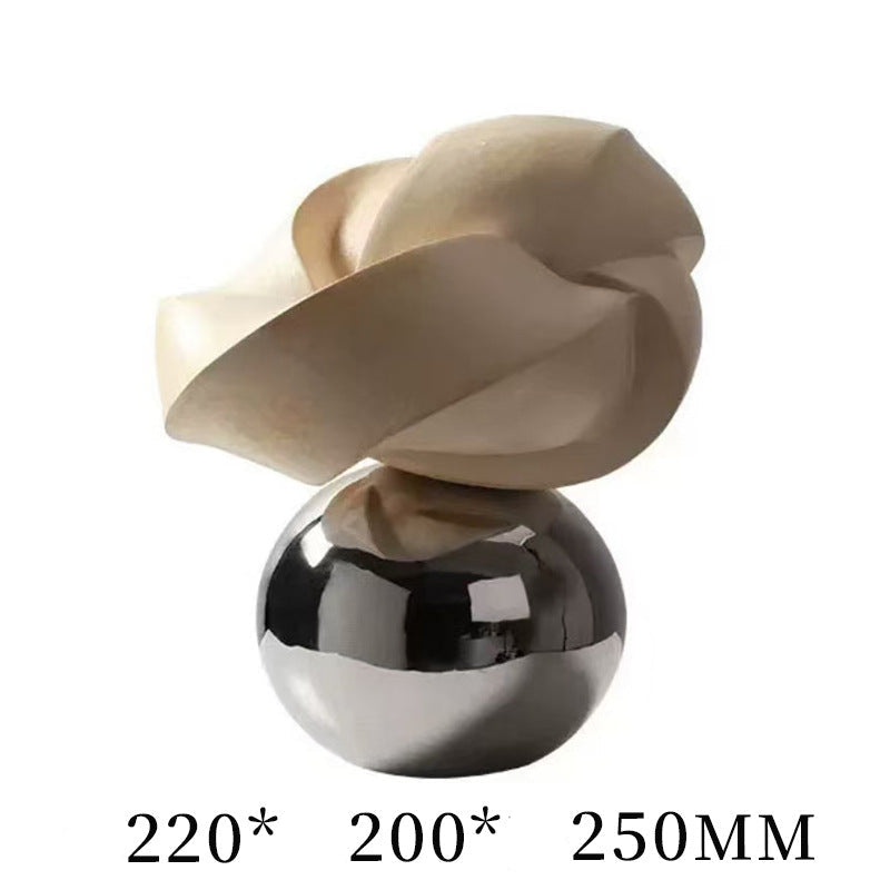 Modern yaratıcı soyut büküm