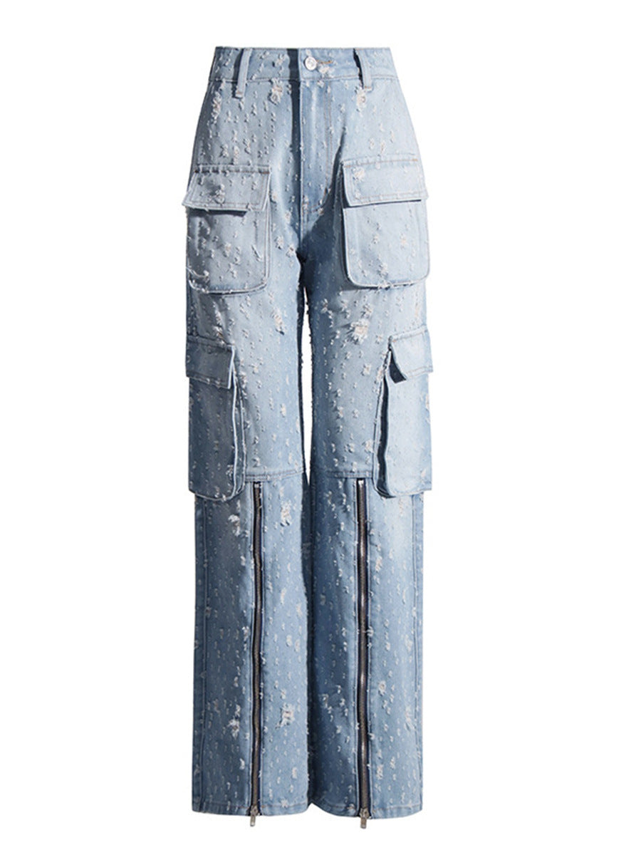 Nebraska Sky Denim Ceket-Pantolon