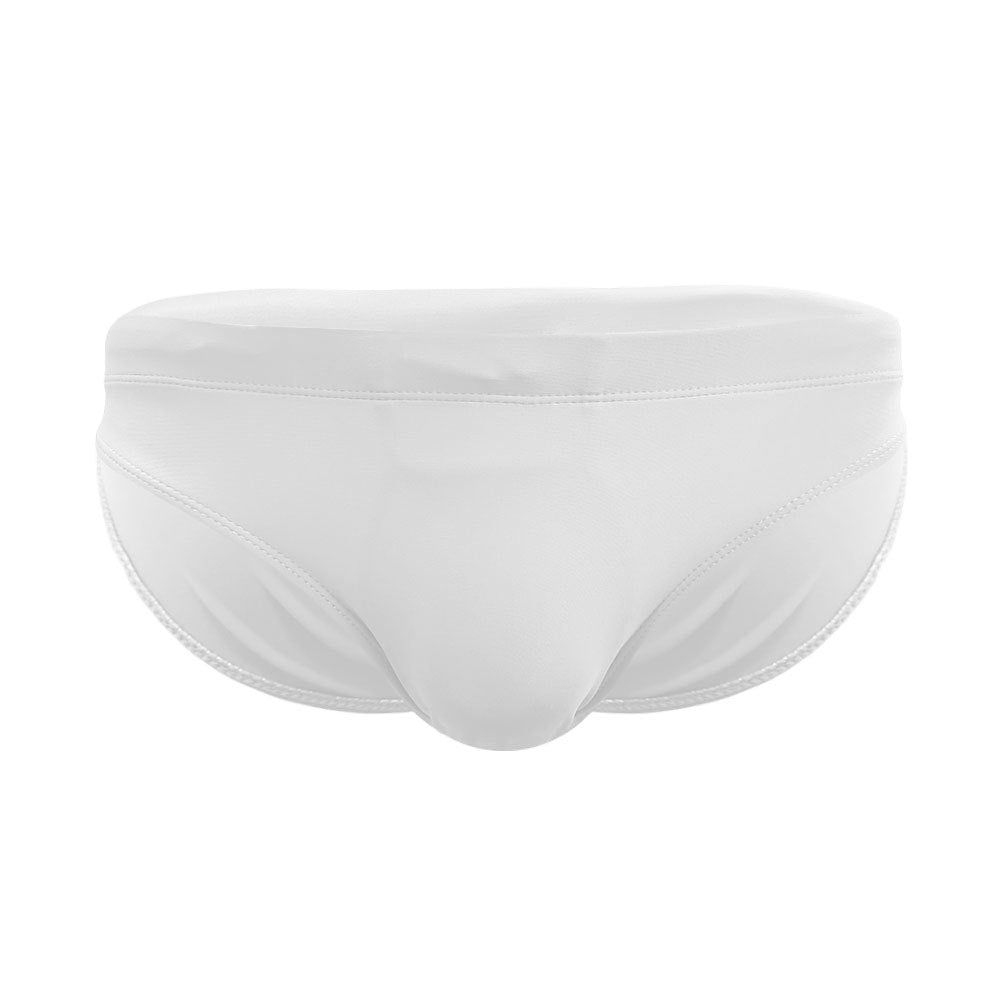 Düz renk sıkı slip mayo