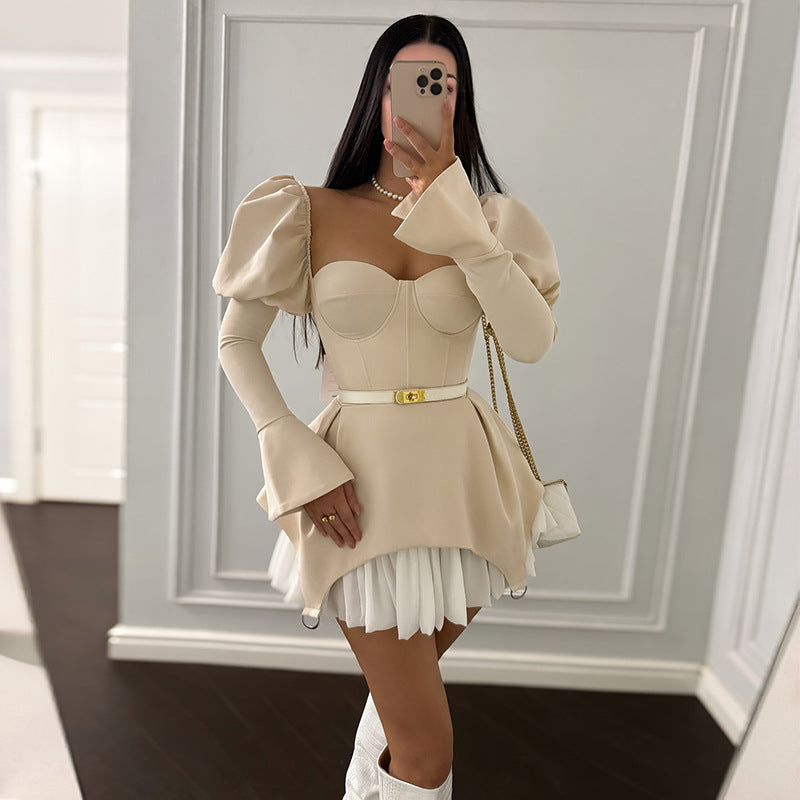 Angela Pearl Mini Elbise