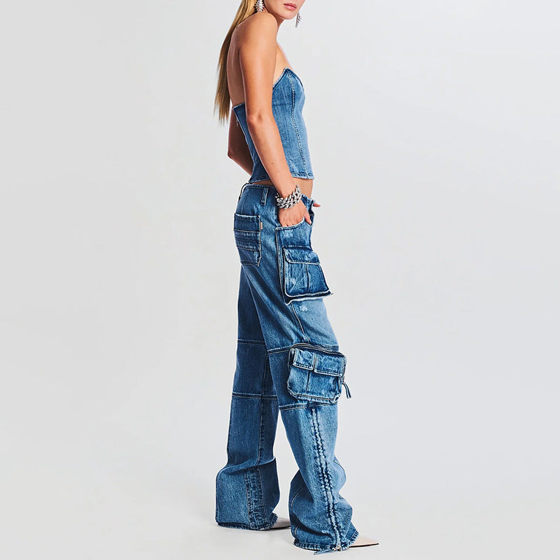 Douce Froidure Multi Cepli Kot Pantolon