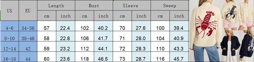 Karides örgüsü yün hırka