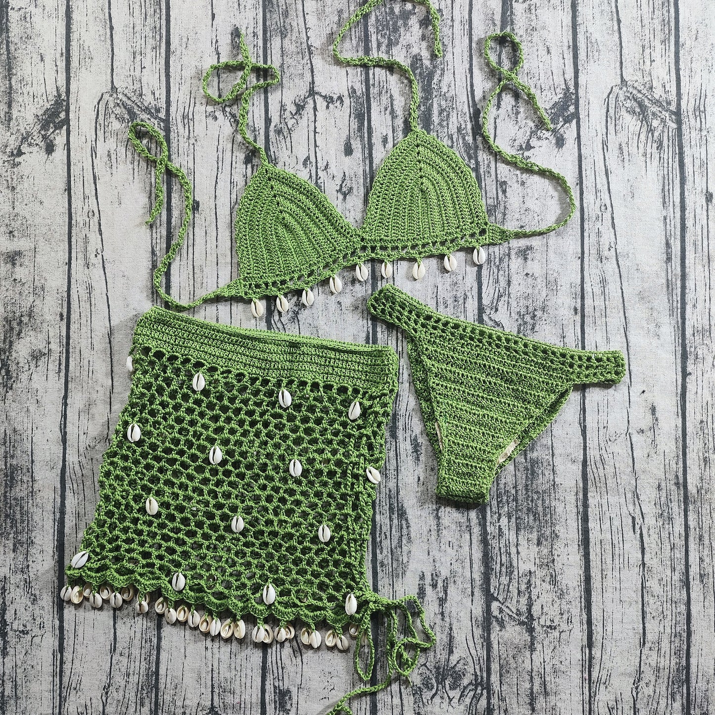 Skin Dive Örgü Bikini