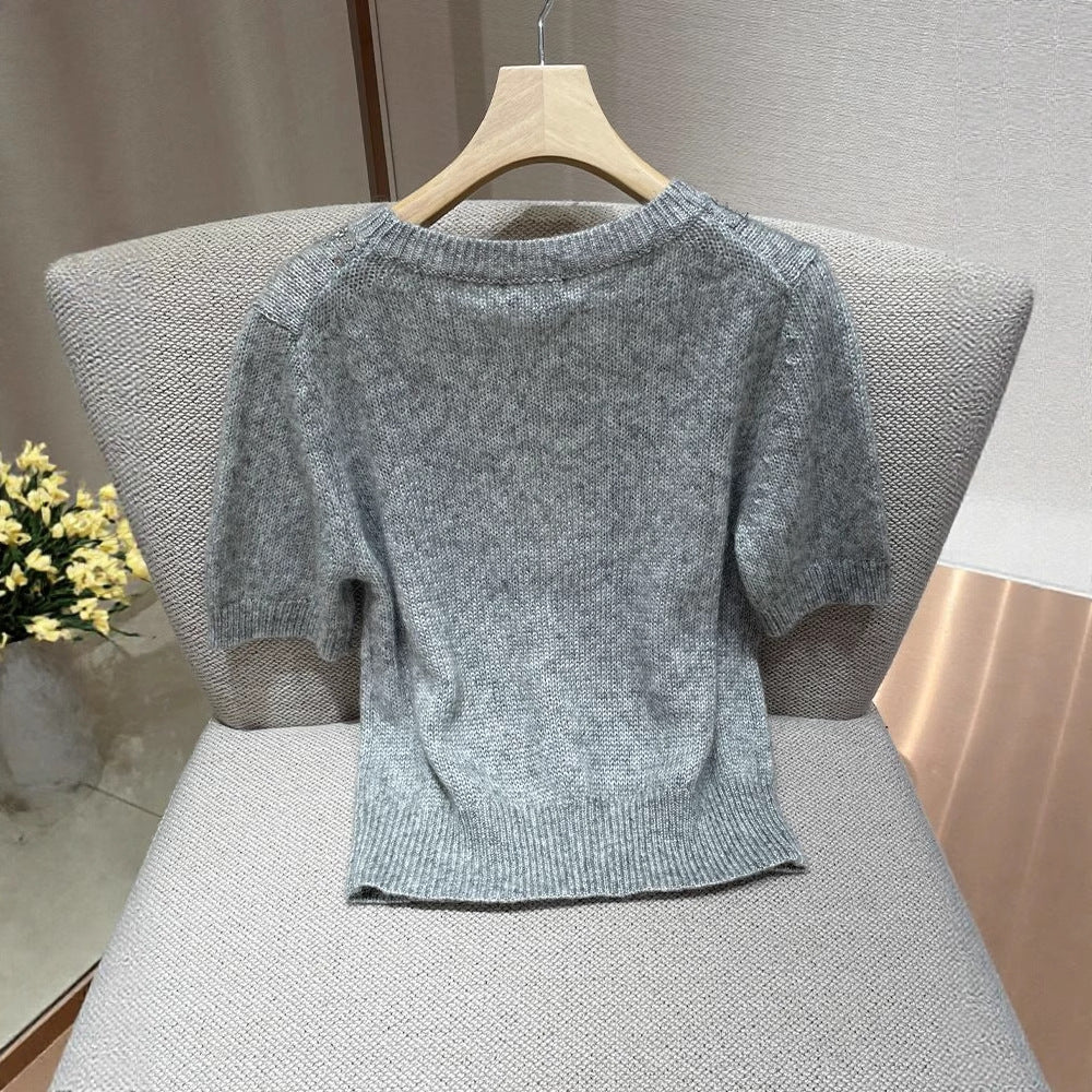 Nordic pullu kazak örme kazak