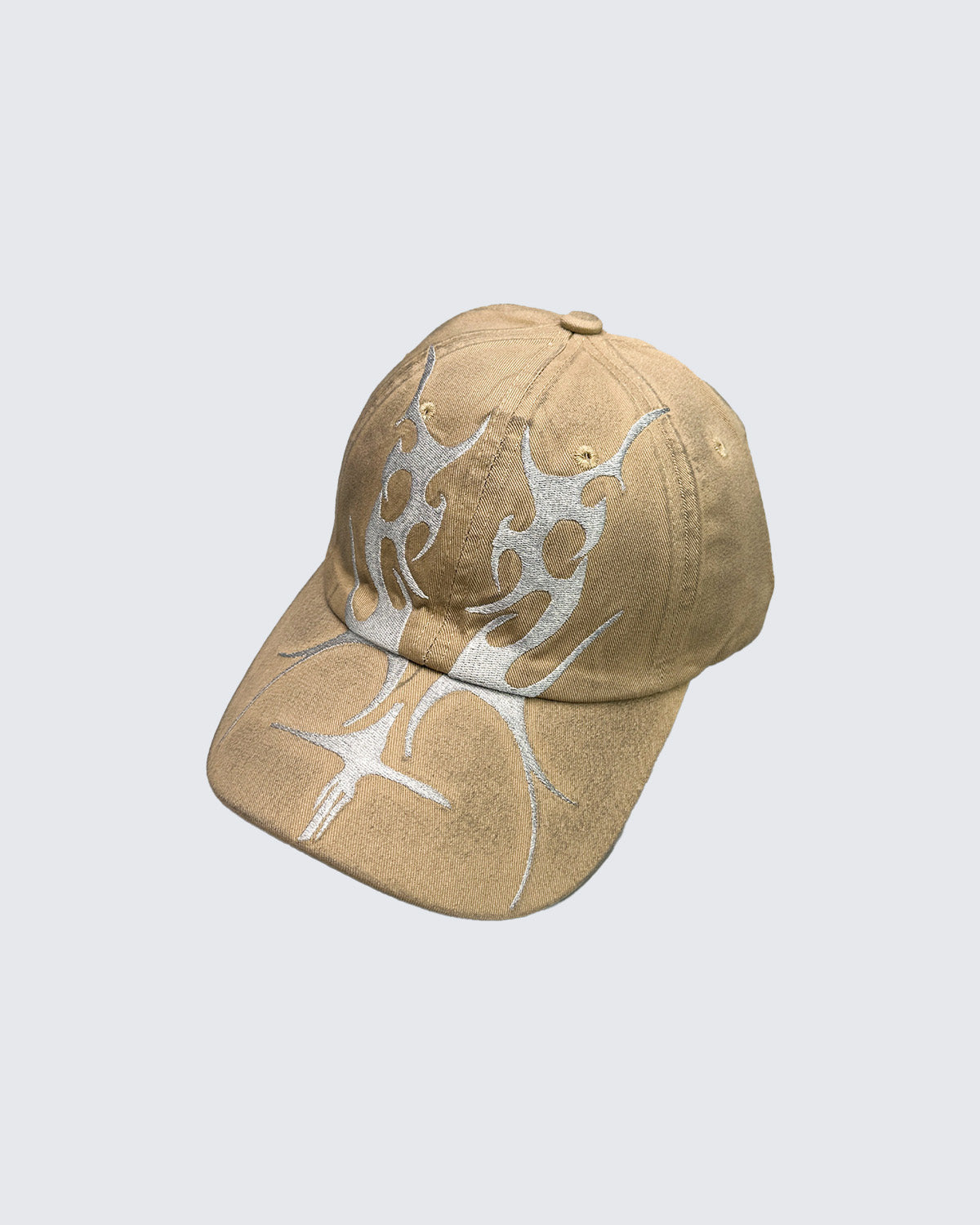 Embroidery Flame Baseball Cap