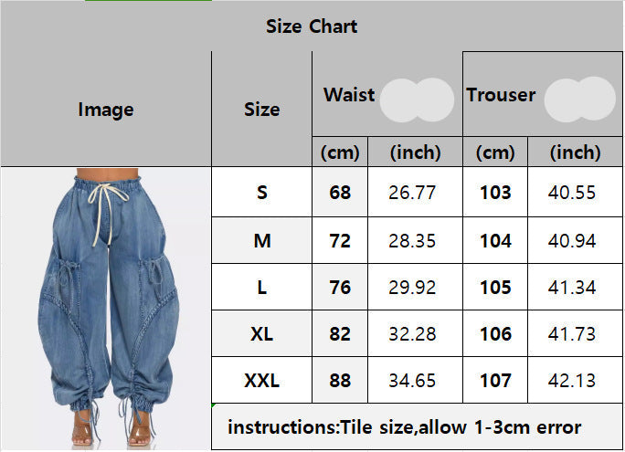 Ashley Simpson Bağcık Detaylı Pantolon