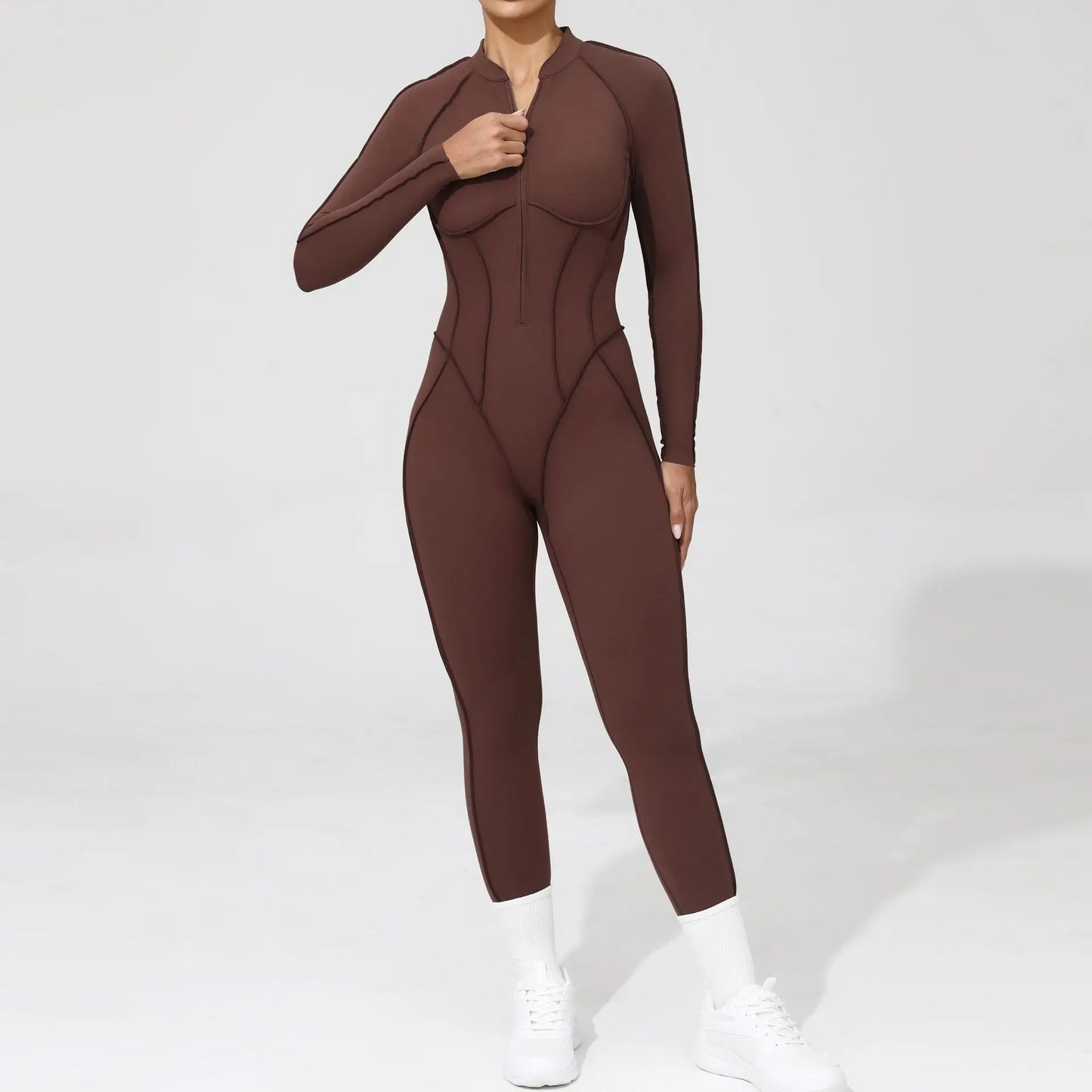 Dare2Luzz Dikişsiz Kısa Spor Tulum