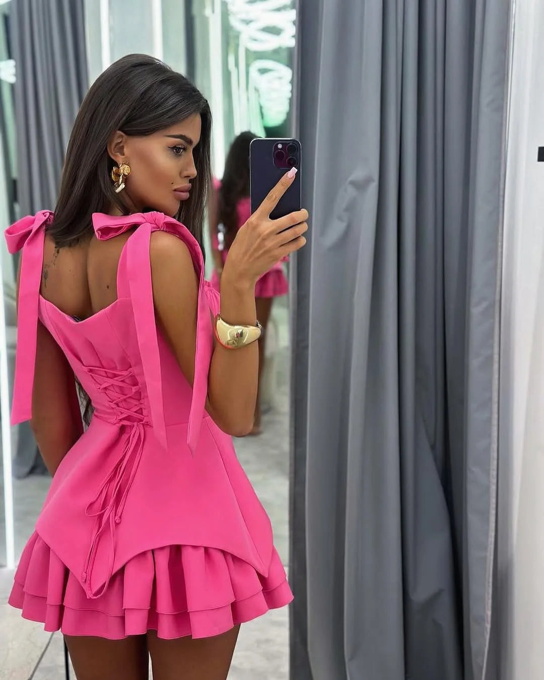 Nova Willow Mini Elbise