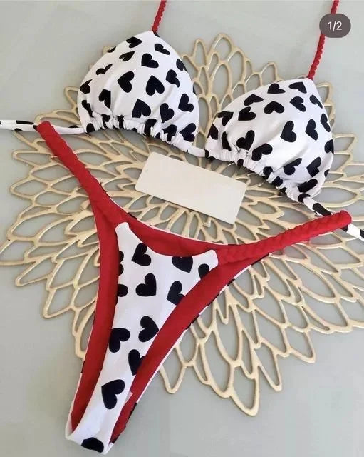 Neon Oasis İki Parça Brezilya Model Bikini