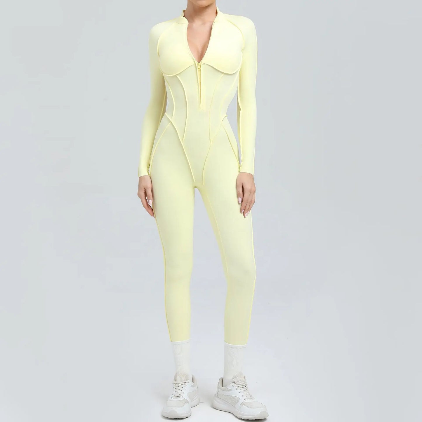 Dare2Luzz Dikişsiz Kısa Spor Tulum