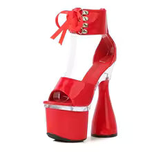 She Owns It 17.5 CM Platform Topuklu Ayakkabı