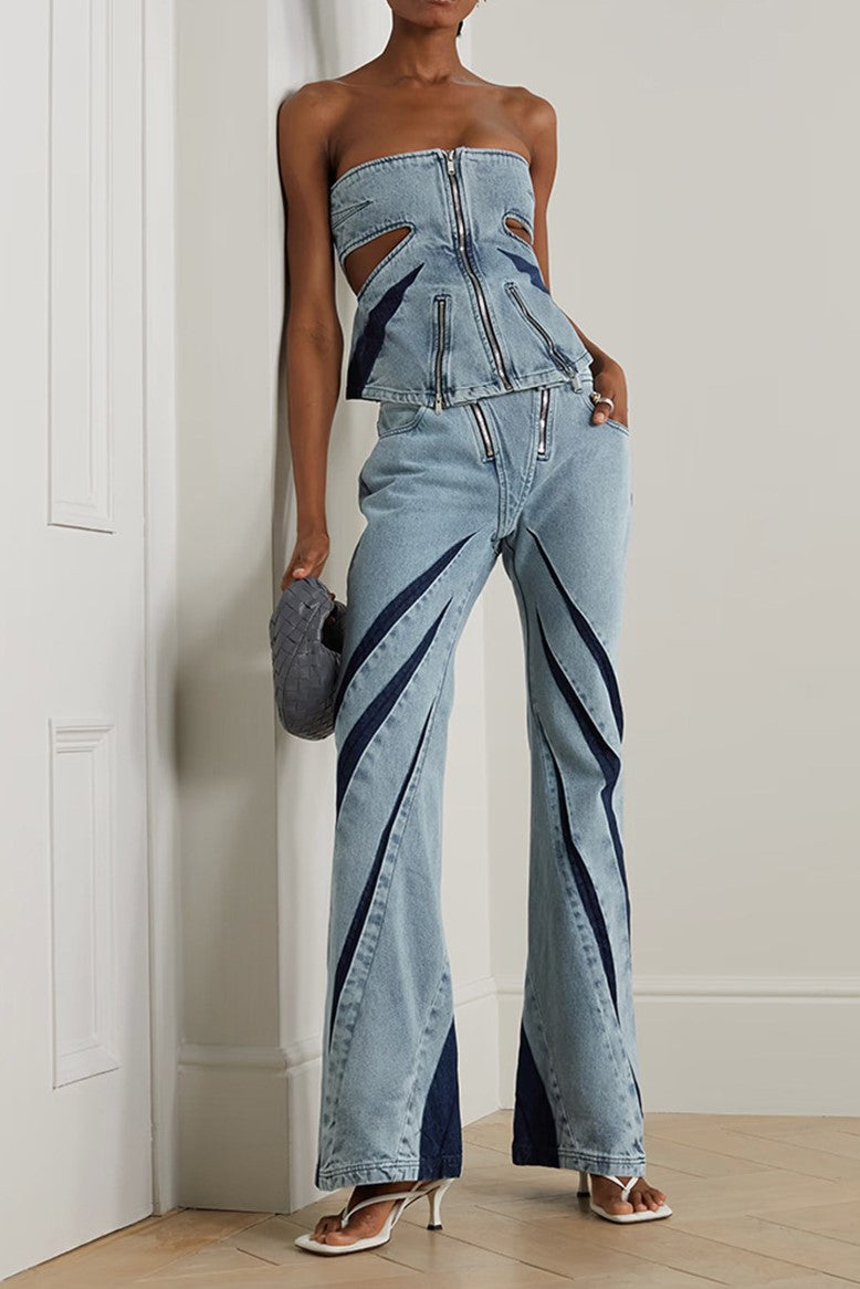 Indigo Collective Kot Pantolon
