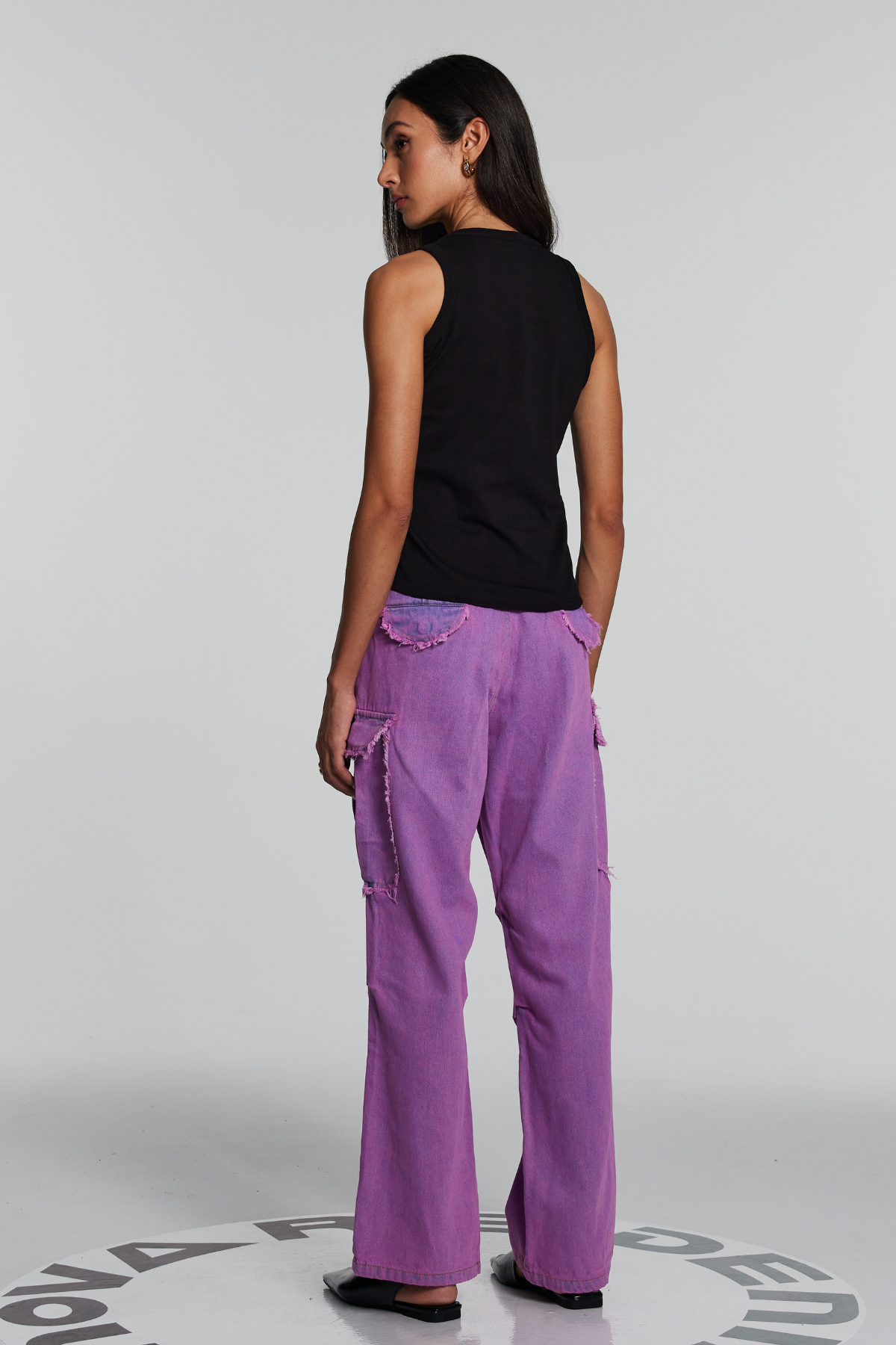 Lottie Ruch İşlemeli Kolsuz Üst