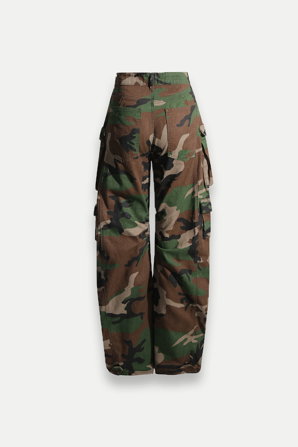 Zoey Kamuflaj Desenli Kot Pantolon