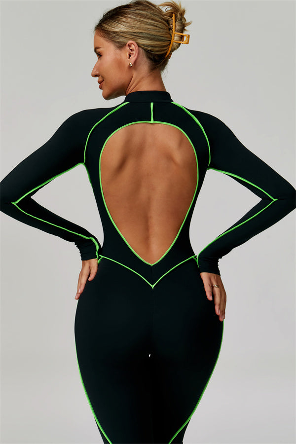 Dare2Luzz Sırtı Açık Uzun Tulum