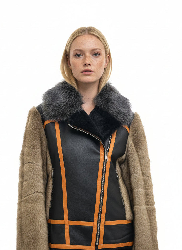 Desert Wolf Faux kürk