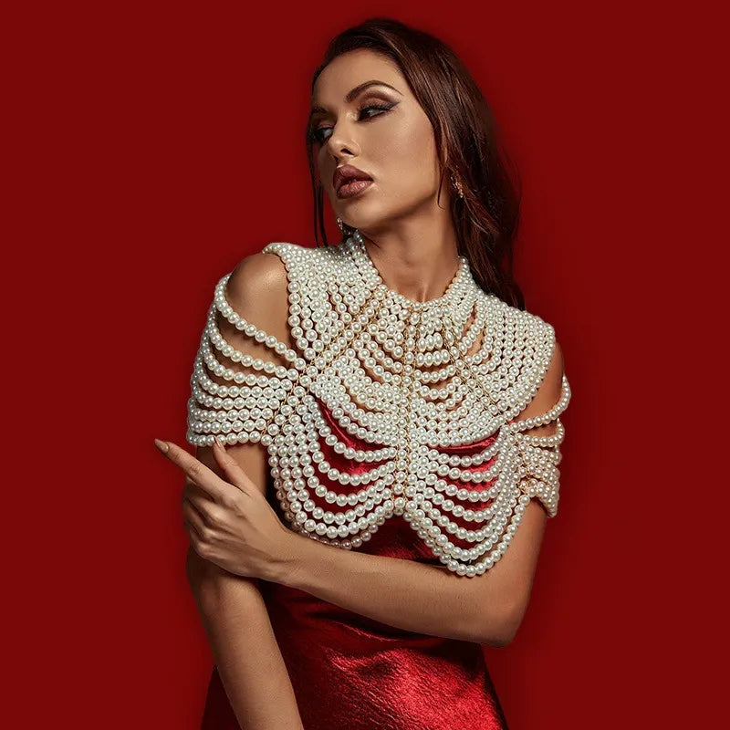 Pearl Drip Vücut Zinciri