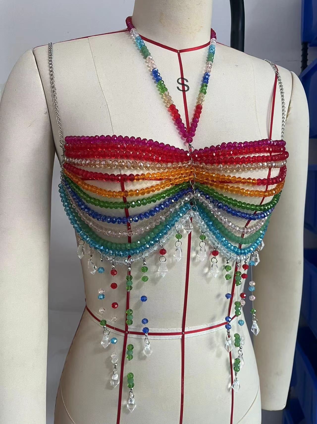 Glint Skin Boncuk Bra