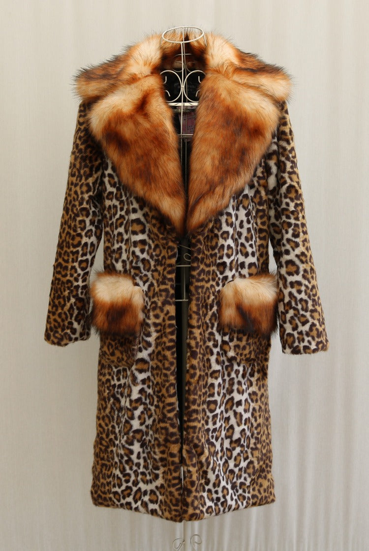 Luxe Leopard Suni Kürk