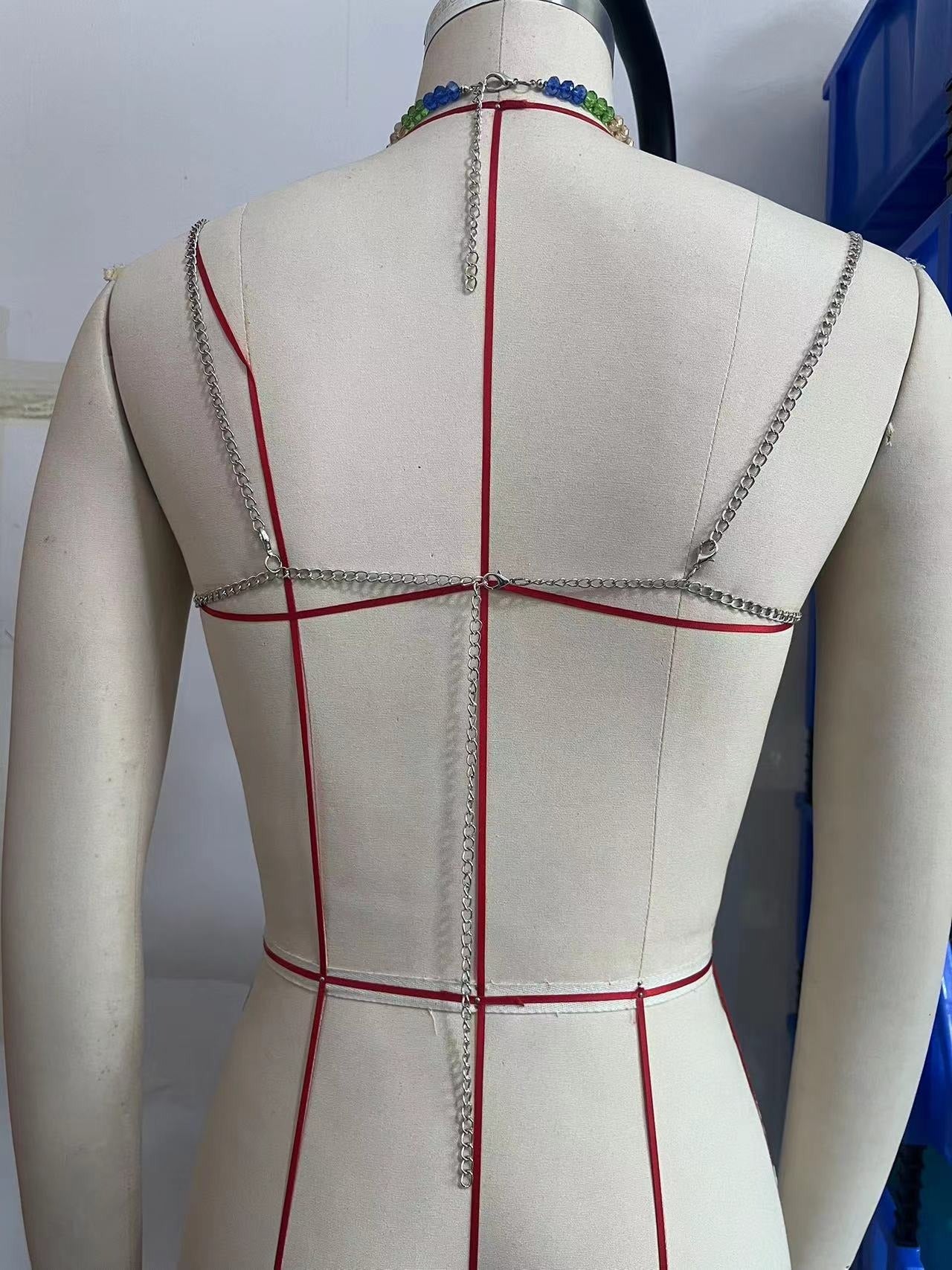 Glint Skin Boncuk Bra