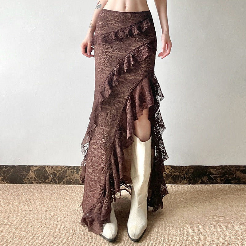 Lazy Loop Rufleli Maxi Etek