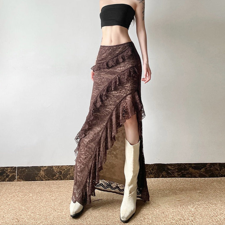 Lazy Loop Rufleli Maxi Etek