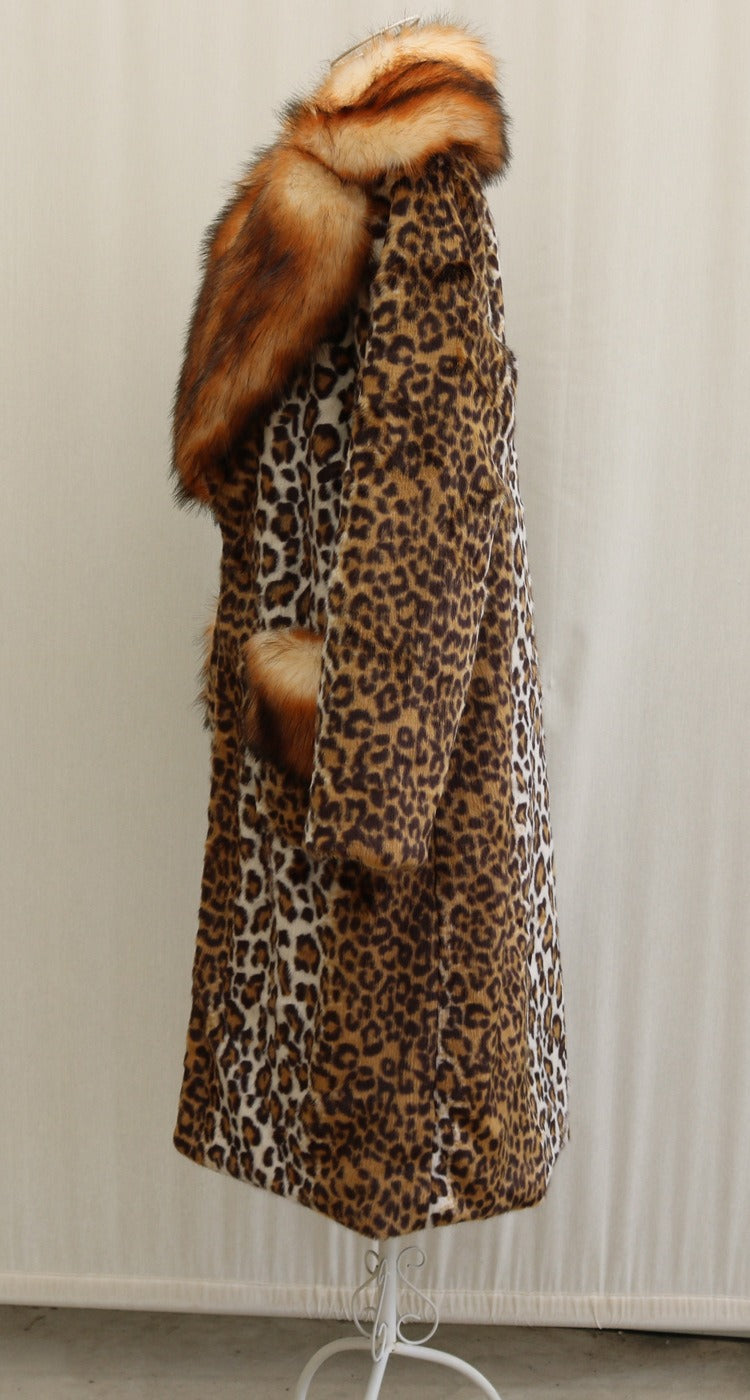 Luxe Leopard Suni Kürk