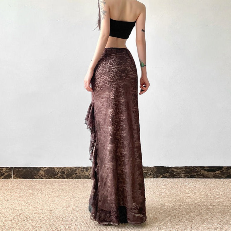 Lazy Loop Rufleli Maxi Etek