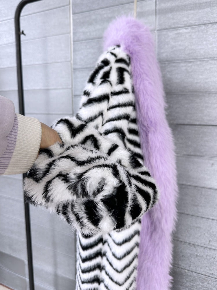 Chic Icefall Kürk Manto