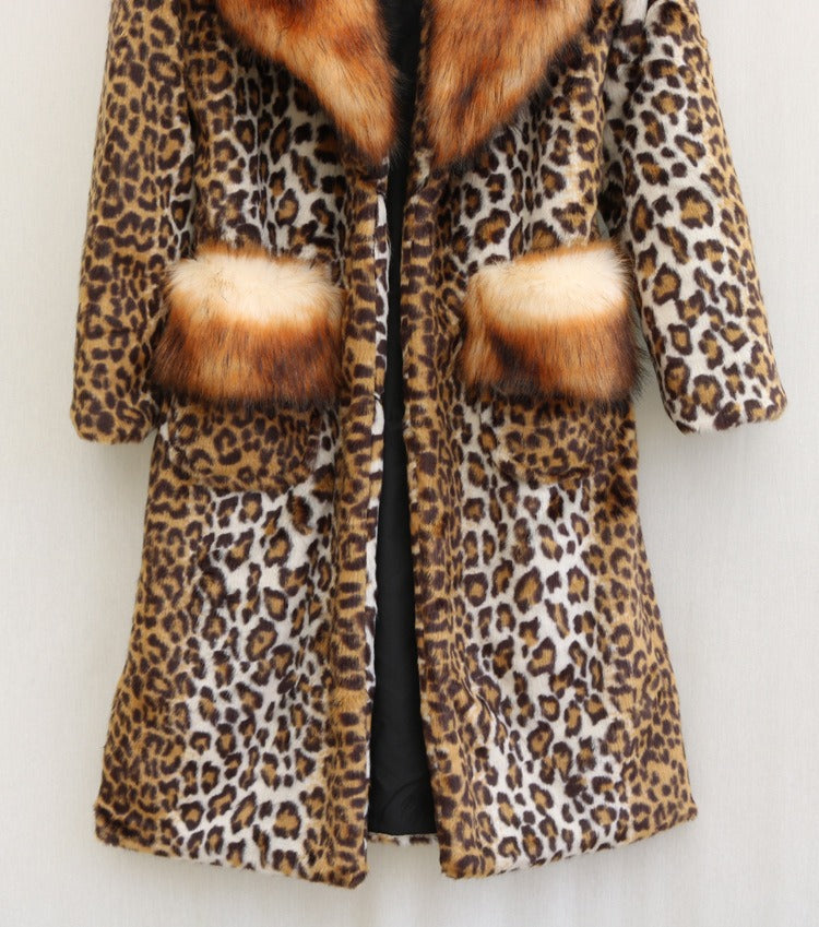 Luxe Leopard Suni Kürk
