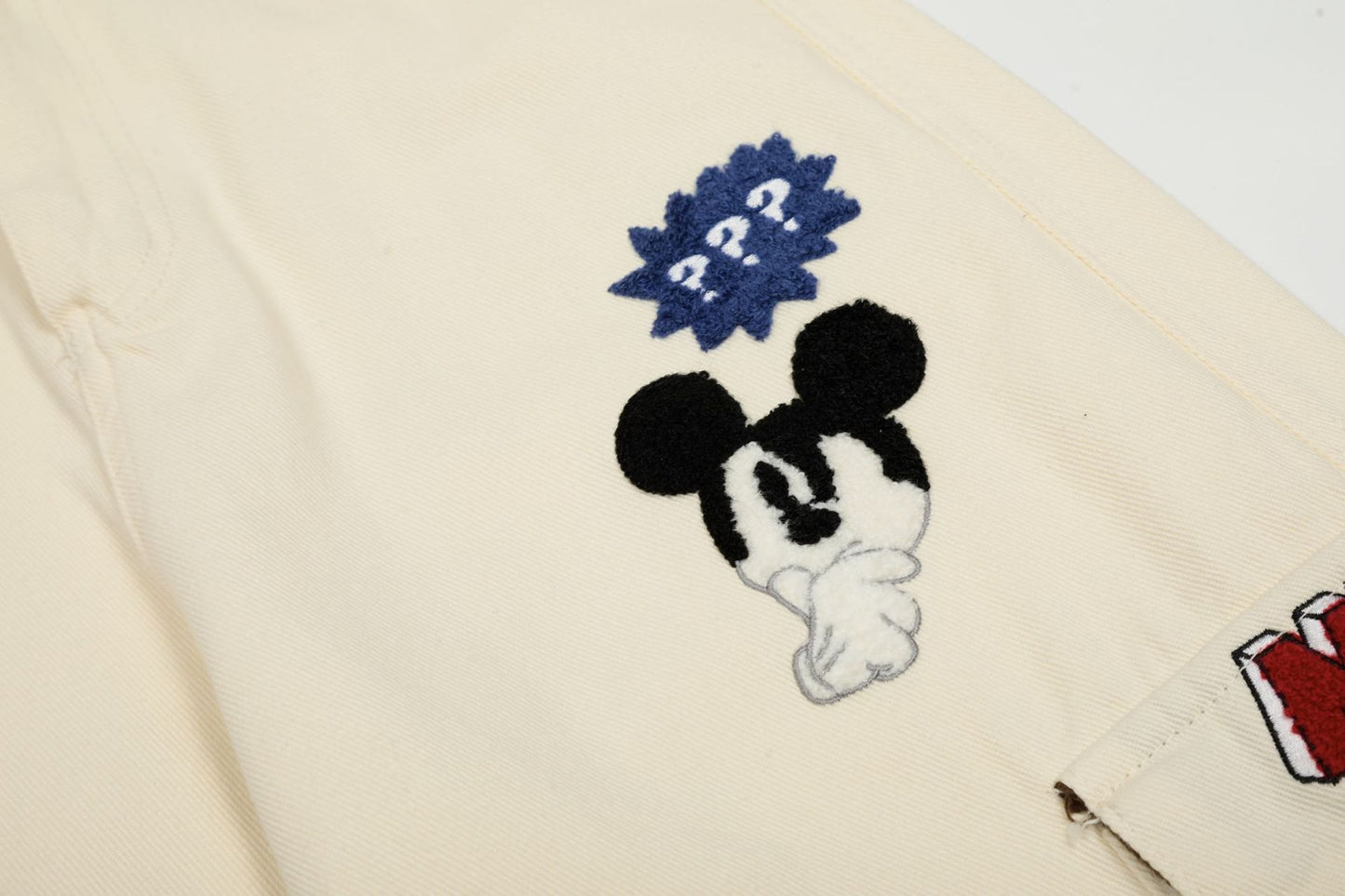 Gingham Ghost Nakışlı Pantolon