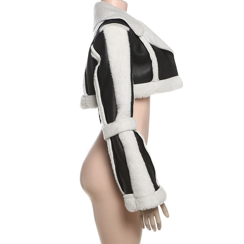 Nocturnal Empire Crop Ceket