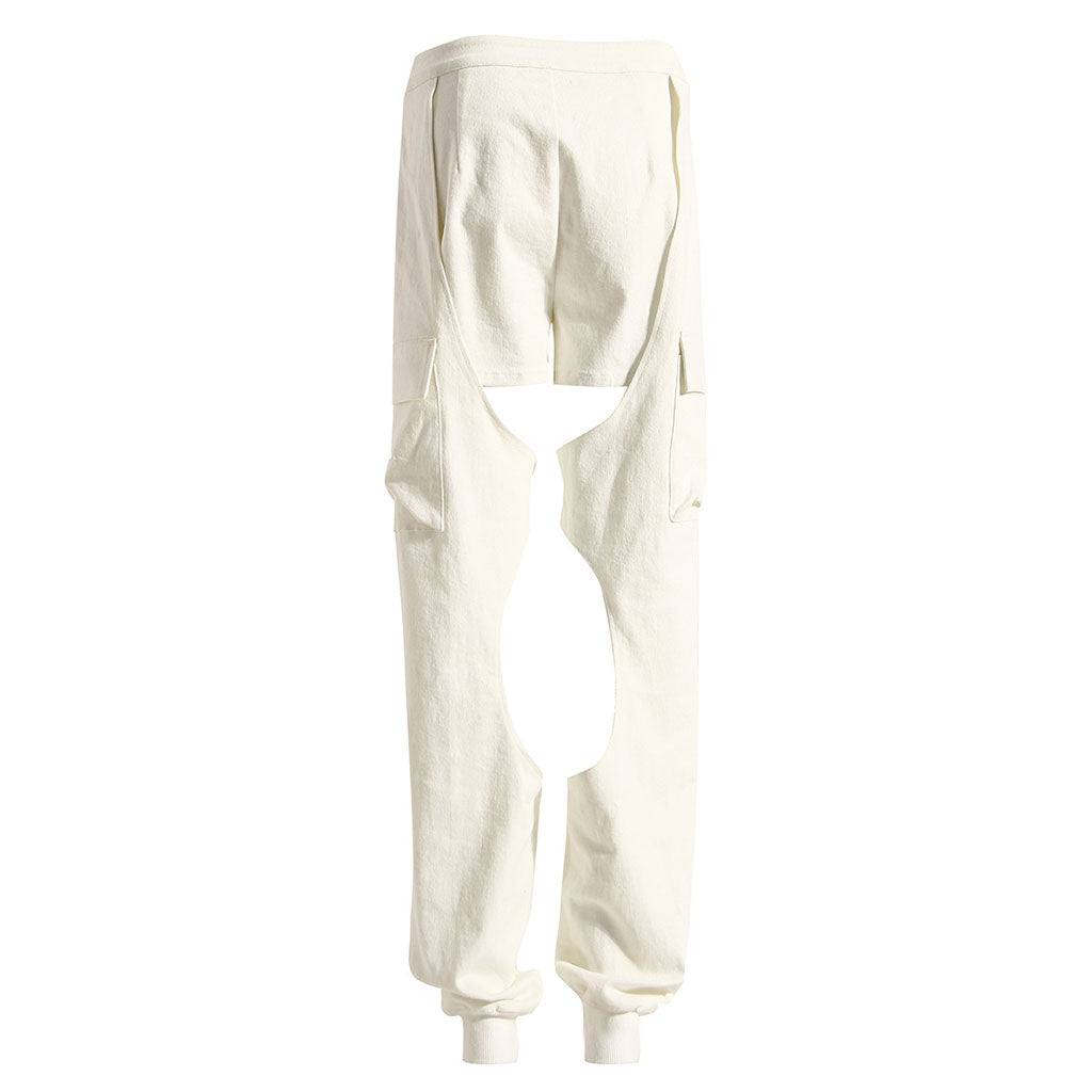 Sexy Lisa Cutout Denim Jogger Pantolon