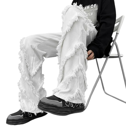 FRINGED FINESSE PANTOLON