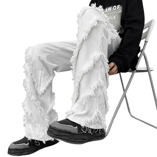 FRINGED FINESSE PANTOLON